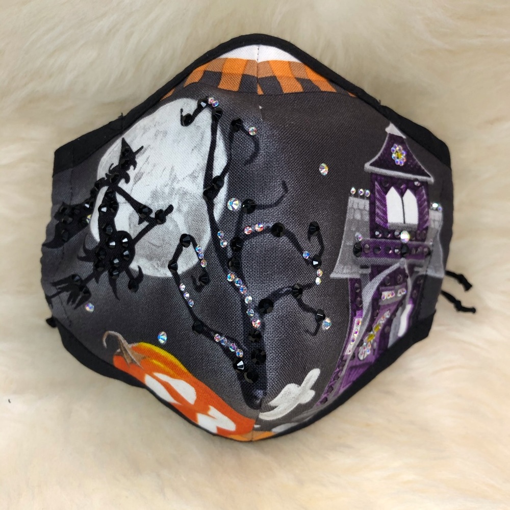 Hand made in the USA Halloween Face mask